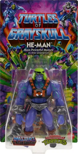 Miniatura 2 de Mattel Masters of the Universe Origins Turtles of Grayskull figura de acción y accesorios, Donatello juguete coleccionable con 16 articulaciones