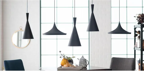 Miniatura 3 de Berkley B6003 - Colgante de una sola luz negra