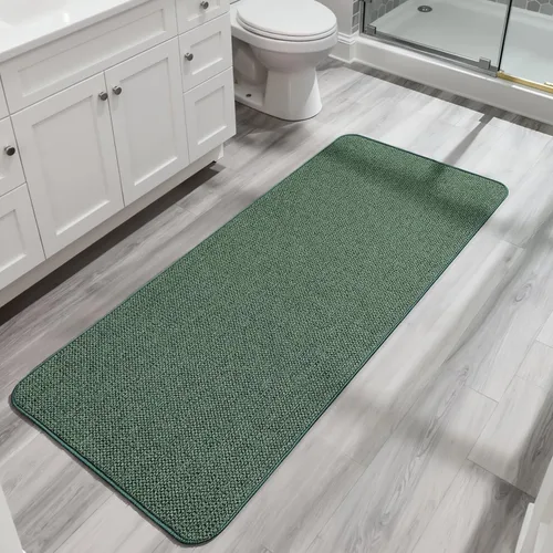 Miniatura 39 de Bosap Alfombra de Baño, Alfombras Corredoras de Baño Ultra Delgadas, Alfombras de Baño Grandes para Baño, Secado Rápido, Antideslizante, Lavable a