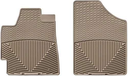 WeatherTech Alfombrillas para todo tipo de clima para Toyota Highlander 1st Row (W86TN), color marrón Beige Bronceado