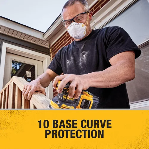 Miniatura 6 de DEWALT DPG51-1C Radius Clear 10 Base Curve Lens Protective Safety Glasses