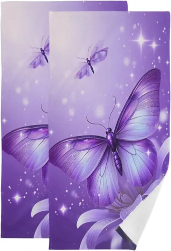 Miniatura 17 de Pfrewn Juego de 2 toallas de baño de mano de playa con hojas de árbol de palma, toallas de baño de 16 x 30 pulgadas, suaves y absorbentes, toallas