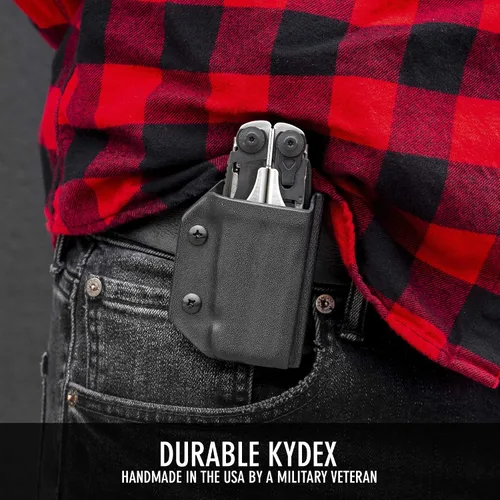 Miniatura 6 de Clip & Carry Kydex Funda para Multiherramienta para LEATHERMAN Surge - Hecho en EE. UU. (Multiherramienta no incluida) Funda Portaherramienta EDC