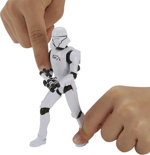 Miniatura 3 de STAR WARS Galaxy of Adventures The Rise of Skywalker Jet Trooper figura de acción de 5 pies con divertido movimiento de acción Blaster