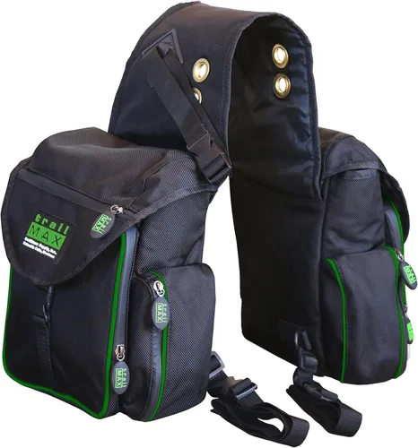 Miniatura 9 de TrailMax Serie 500 Bolsas de sillín aisladas y acolchadas para montar en senderos; bolsas acolchadas y aisladas para caballos; bolsas acolchadas