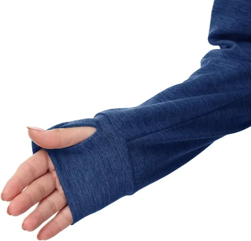Miniatura 69 de TBMPOY Chaquetas con capucha y protección solar UPF 50+ para mujer, ligeras, de manga larga, para senderismo, exteriores, con cremallera completa
