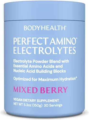 Miniatura 16 de BodyHealth PerfectAmino Polvo de Electrolitos Sin Azúcar, Hidratación Ayuno Keto Cero Azúcar Mezcla de Bebida de Electrolitos con Minerales Traza