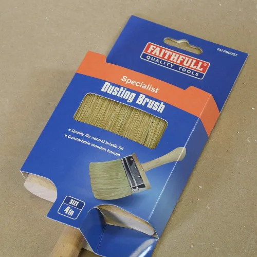 Miniatura 4 de Faithfull FAIPBHANGDIY-TB - Cepillo de polvo (3.937 in, 4 pulgadas), multicolor