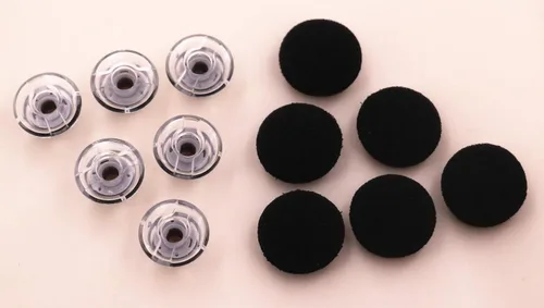 Miniatura 11 de Eartip - Kit de repuesto para auriculares Plantronics Voyager Legend, auriculares de tamaño pequeño, puntas de gel de oído y espuma para auriculares