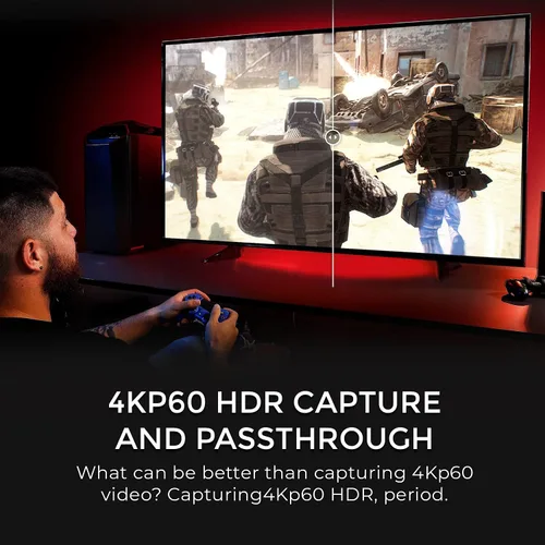 Miniatura 6 de AVerMedia GC573 Live Gamer 4K, tarjeta de captura interna, transmite y graba 4K60 HDR10 con latencia ultrabaja en PS5, PS4 Pro, Xbox Series X/S