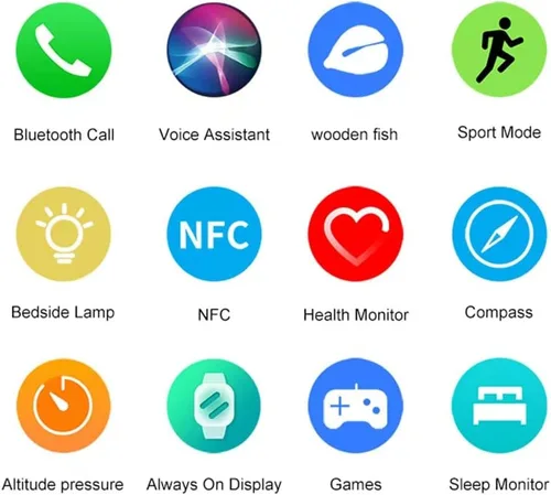 Miniatura 6 de ButxeT Smartwatch Z78 Ultra, reloj inteligente de fitness con pantalla redonda a color de 1.52 pulgadas, reloj inteligente multifuncional