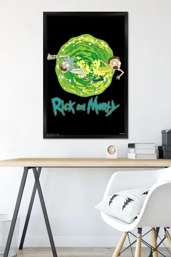 Miniatura 6 de Trends International Póster de pared de Pokémon Mega Evolutions 22.375 x 34 Versión con marco negro