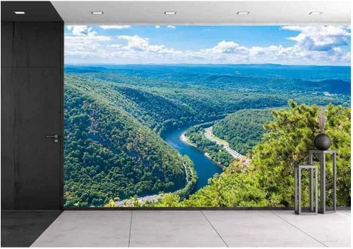 Miniatura 7 de wall26 - Paneles horizontales con patrón de ladrillo gris suave - Mural de pared, papel tapiz extraíble, decoración del hogar - 66x96 pulgadas