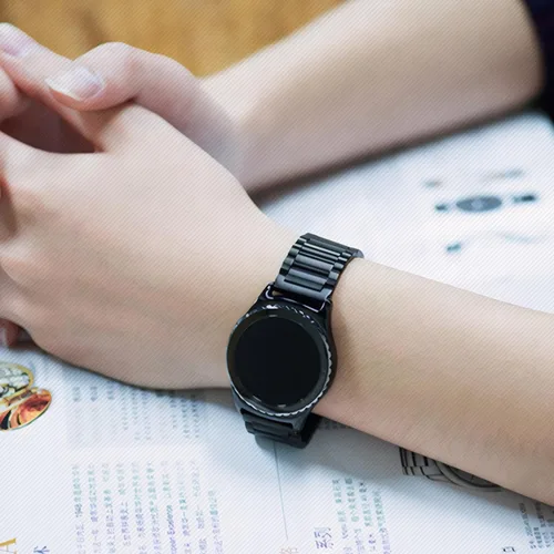 Miniatura 9 de Compatible with Samsung Galaxy Watch 7 6 5 4 FE Active 2 44mm 40mm/6 4 Classic 47mm 46mm 43mm 42mm/5 Pro 45mm Bands, 20mm Metal Replacement Strap