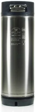The Homebrew Shop Barril de cerveza casera de 5 galones, nuevo bloqueo de bola, tanque de producto de acero inoxidable (1 paquete) (5 galones)
