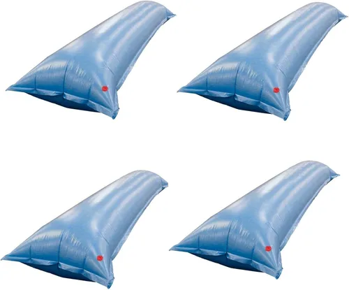 Miniatura 9 de Buffalo Blizzard - Cojín de aire de 4 pies por 4 pies de largo, hecho de material de vinilo resistente de grosor 18 azul Cojín inflable