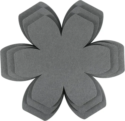 Miniatura 9 de BYKITCHEN Protectores de sartén más grandes y gruesos, juego de 12 y 3 tamaños diferentes, separadores de sartén de fieltro, almohadillas divisoras
