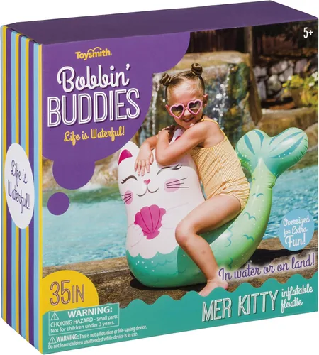 Miniatura 8 de Toysmith Uni-Toss - Juguete inflable para lanzar anillos de piscina, tamaño grande