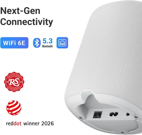 Miniatura 8 de WiiM Sound - Altavoz inteligente con pantalla táctil de 1.8", 24 bits de alta resolución/192 kHz, corrección de habitación AI RoomFit™, 100W