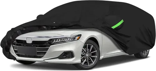 Miniatura 15 de Funda impermeable para auto Compatible con Honda Pilot 2002-2025, fundas para auto para todo tipo de clima 210T con interior de algodón
