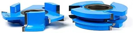 Amana Tool - SC540 2 piezas de carburo con punta de 3 alas y carril cóncavo puerta de gabinete 3-9/16