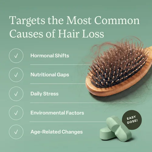 Miniatura 3 de Divi Vitaminas para el crecimiento del cabello para mujeres y hombres, hechas con ingredientes limpios, veganos y respaldados por la ciencia