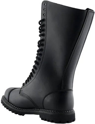 Miniatura 4 de Grinders King 2015 Negro Hombres de Seguridad de Acero Toe Derby Botas