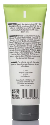 Miniatura 2 de Dr Foot - Crema hidratante para el cuidado de la piel para pies agrietados, crema hidratante para pies secos y agrietados, suaviza rápidamente