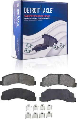 Miniatura 6 de Detroit Axle - Kit de freno delantero para Ford F-150 2010-2011, Ford Expedition Lincoln Navigator 2010-2021, repuesto de pastillas de freno