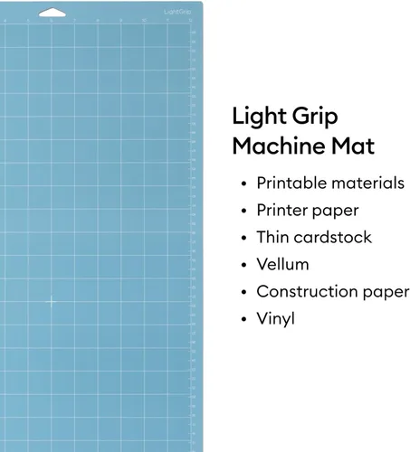 Miniatura 8 de Cricut - Paquete de variedad de alfombrillas de corte (4 unidades, 12 pulgadas x 24 pulgadas) - para máquinas Explore y Maker - Incluye 2 agarre