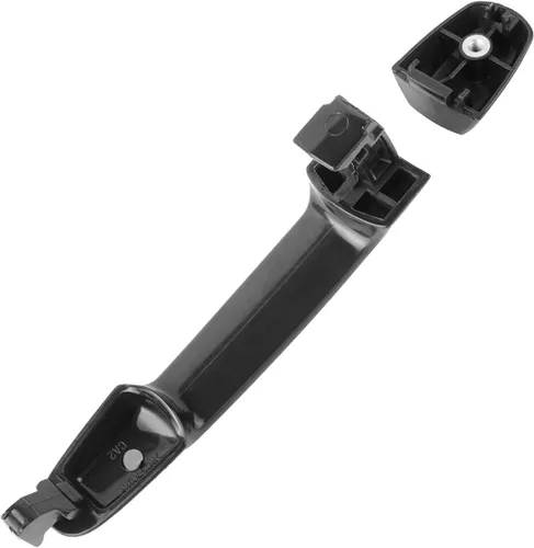 Miniatura 6 de Manija de puerta trasera para conductor y pasajero para 03-13 Toyota Corolla, RAV4/Highlander, Pontiac Vibe, 02-06 Camry, sin llavero, negro