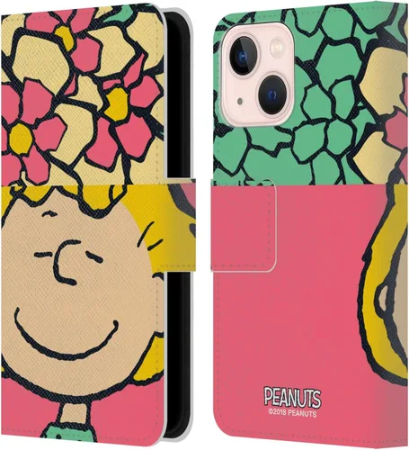 Miniatura 181 de Head Case Designs Funda de piel con licencia oficial de Peanuts Snoopy & Woodstock Balloon Halfs and Laughs para Apple iPhone 7/8/SE 2020 y 2022