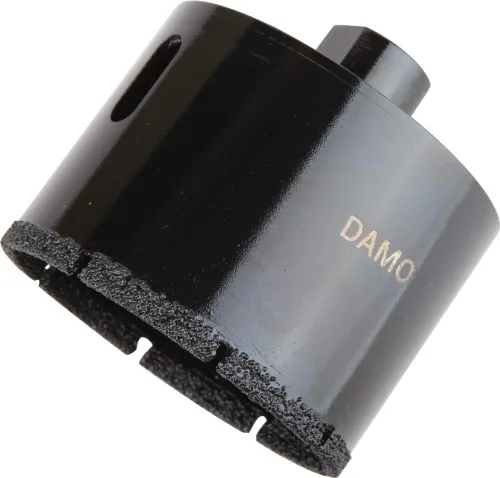 Miniatura 8 de DAMO Broca de núcleo de diamante de 1/4 de pulgada para porcelana, cerámica, azulejos, cuarcita, granito, mármol, piedra y ladrillo, sierra