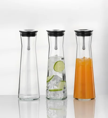 Miniatura 6 de Simax - Decantador para agua INDIS 1.1L jugo de vino, klid de metal, talla única, transparente