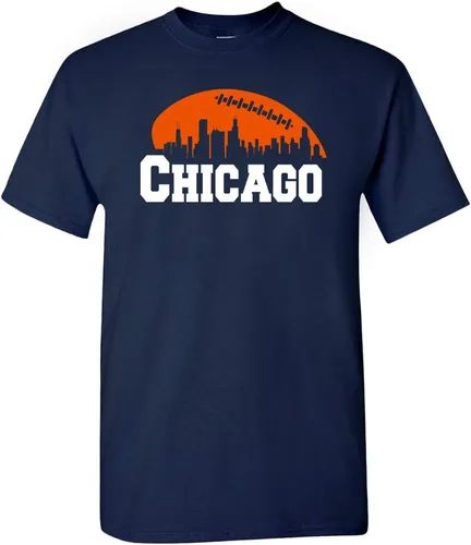Miniatura 25 de Xtreme Apparrel City Skyline - Camiseta de hombre para los aficionados al fútbol americano Baltimore - Camisa púrpura