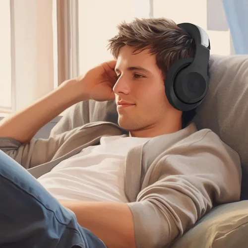 Miniatura 7 de Adhiper【3 en 1】 Funda de silicona Studio Pro, cubierta antiarañazos para la diadema/almohadillas/carcasa para auriculares Beats Studio Pro, Negro