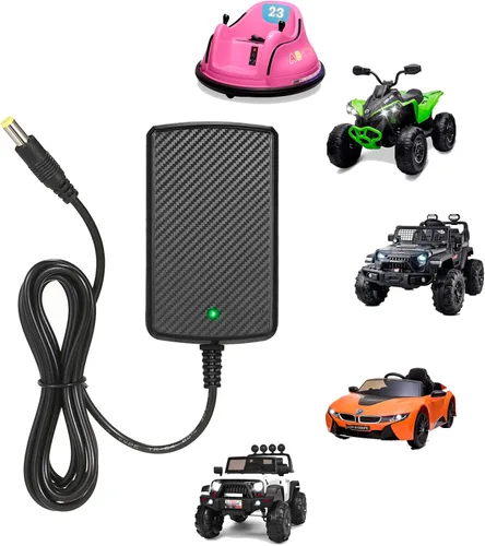 Cargador de 12 V para juguetes de montar en coche para niños, cargador de batería de 12 voltios para SUV de Best Choice Products, Kid Trax,