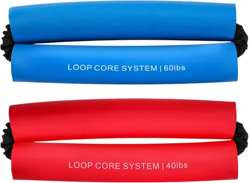 Soulchen 2 bandas de resistencia para el sistema de núcleo de cadera, bandas de entrenamiento para estirar, fortalecer piernas, caderas, muslos,