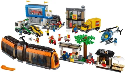 Miniatura 4 de LEGO City Town 60097 Kit de construcción para plaza de ciudad