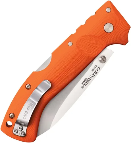 Miniatura 3 de Cuchillo plegable Cold Steel Ultimate Hunter con hoja de 3.5" S35VN de filo de navaja, mango G-10 de 5" de fácil agarre con mecanismo de bloqueo