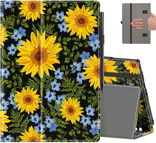 Miniatura 10 de COOWPS Funda para tableta Amazon Fire HD 10 (13ª/11ª generación, versión 2023/2021) de 10.1" – Funda plegable delgada con función de encendido
