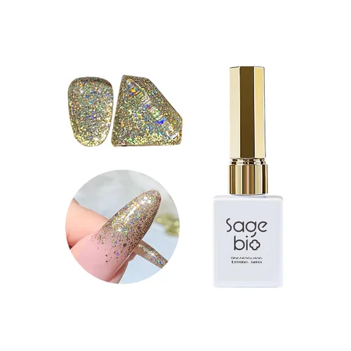 Miniatura 6 de Hydrogel Ice Skin Glitter Gel Polish Collection Radiate with Energy 01