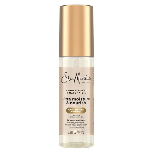 Shea Moisture Ultra Nutritiva Miel de Manuka & Aceite de Mafura Miel de Manuka & Aceite de Mafura Hidrata Instantáneamente y Suaviza el Cabello 3.3