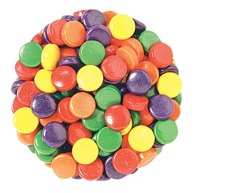 Miniatura 3 de Bayside Candy Caramelo prensado agrio recubierto, caramelo agridulce, sabores de frutas surtidos (5 libras)