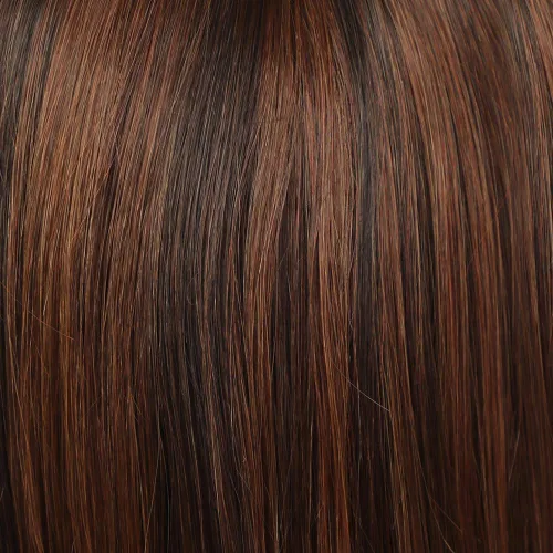 Miniatura 7 de Peluca de cabello humano real mezclado, largo medio, por Asifen, 33