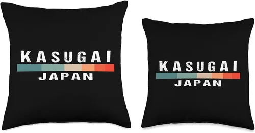 Miniatura 3 de Kasugai Japan City Trip Throw Pillow