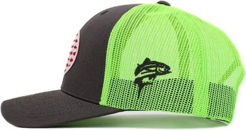 Miniatura 187 de KBETHOS Tactical Operator Collection USA Fishing Mesh Ballcap Flag Patch America Outdoors Trucker Baseball Cap