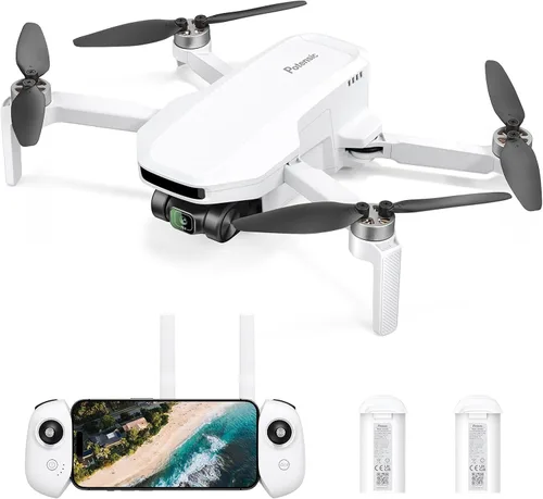 Potensic ATOM LT - Dron GPS de menos de 249g, 2 baterías 80 minutos, cámara EIS 2.5K, transmisión FPV de 4KM, motor sin escobillas, retorno