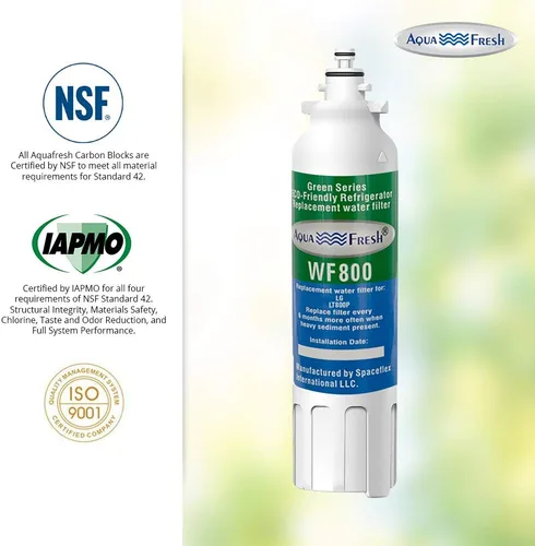Miniatura 5 de Aqua Fresh LG LT800P - Filtro de agua de repuesto para refrigerador LG LT800P, ADQ73613401, ADQ73613402, ADQ73613408, ADQ75795104, LSXS26326S