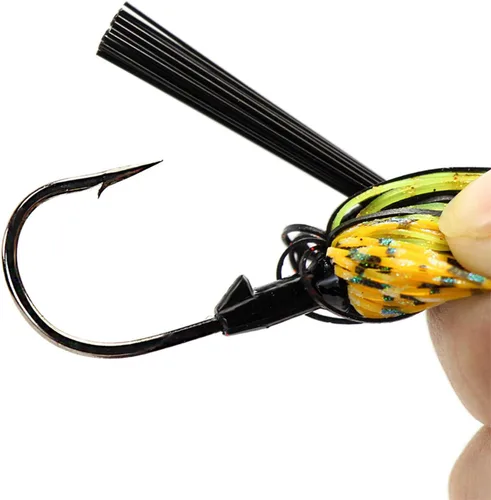 Miniatura 4 de Croch Juego de plantillas de lubina, plantillas de pesca y faldas de plantilla (20 piezas)